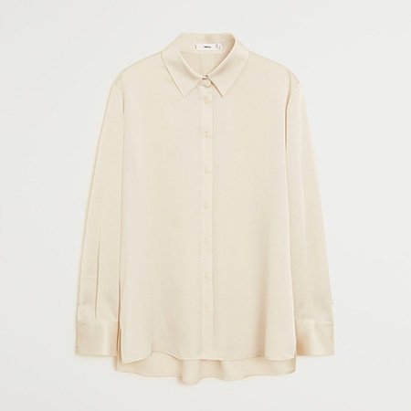 Áo dài tay đơn giản coton bồng bềnh